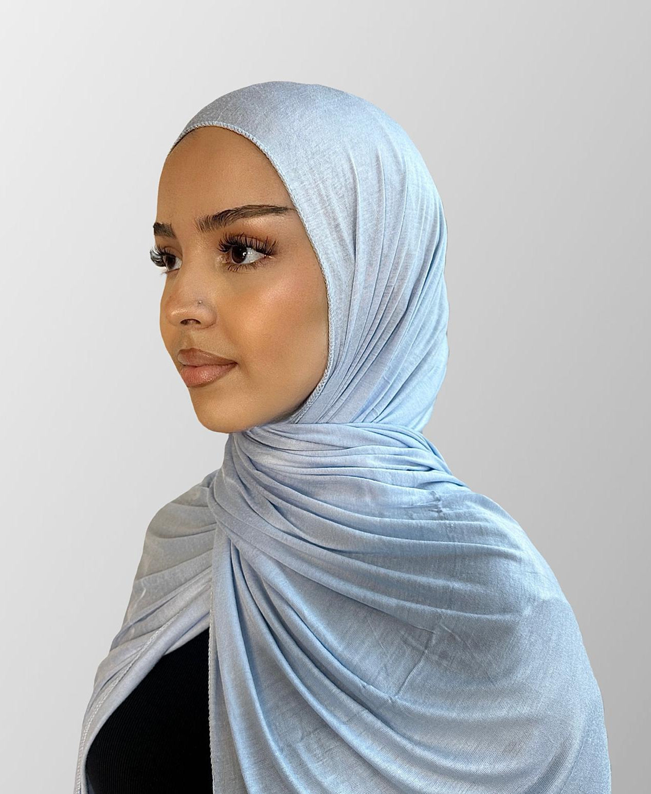 Premium Jersey Hijab - Ocean breeze