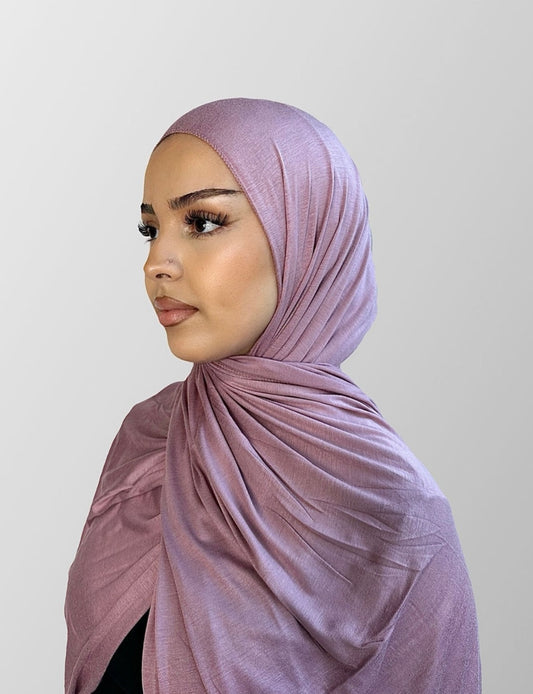 Premium Jersey Hijab - Lilac purple