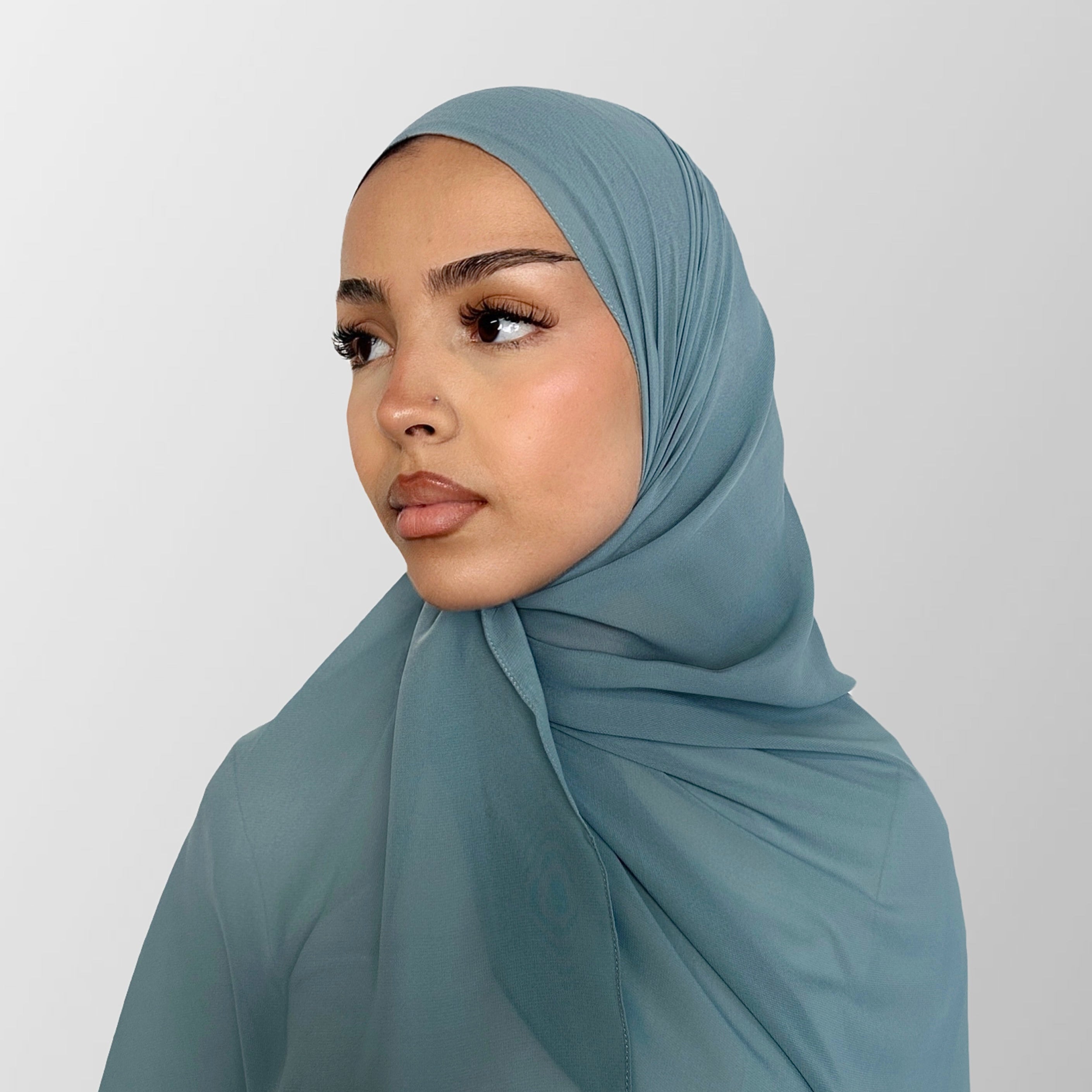 Soft Chiffon Turquoise