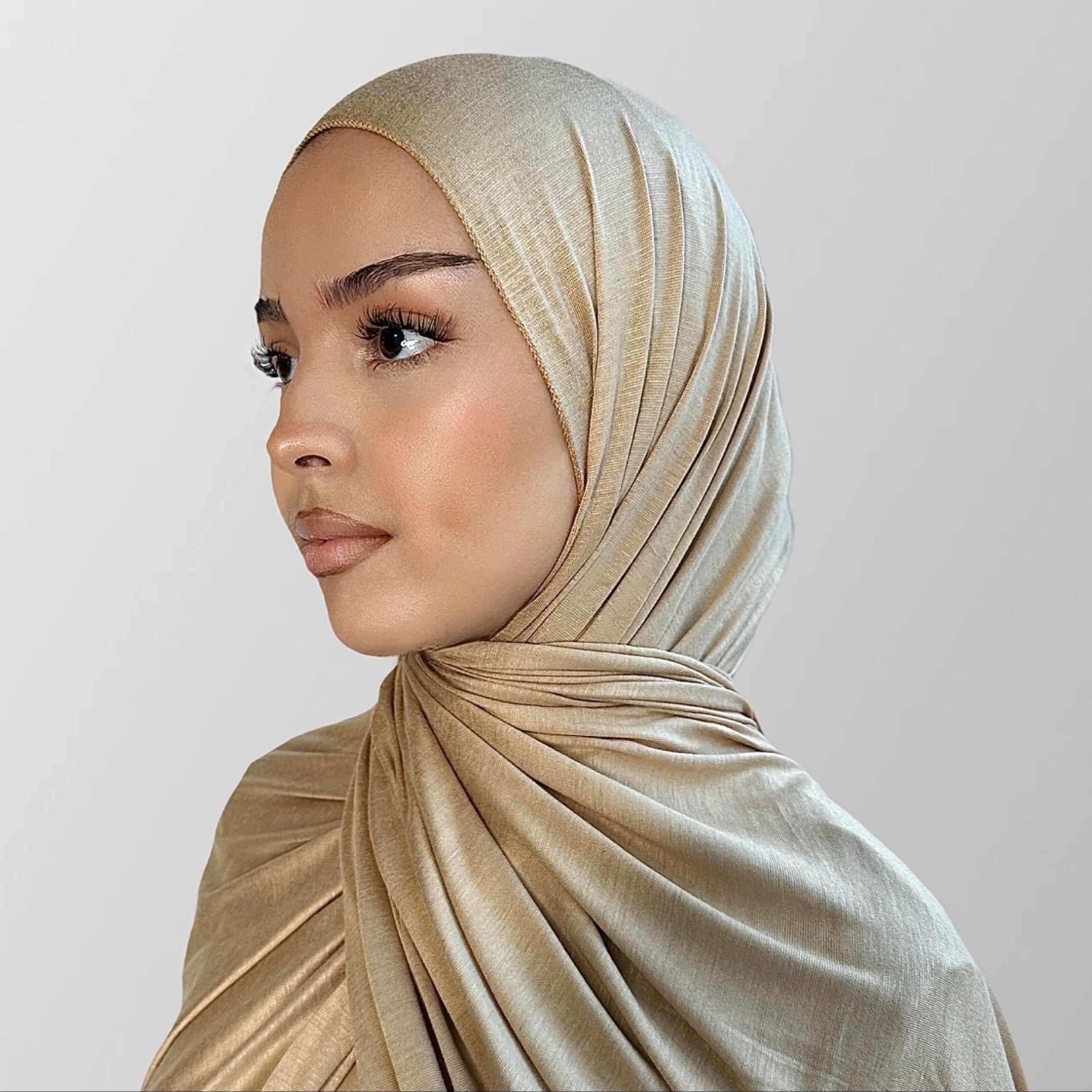 Premium Jersey Hijab Biscuit