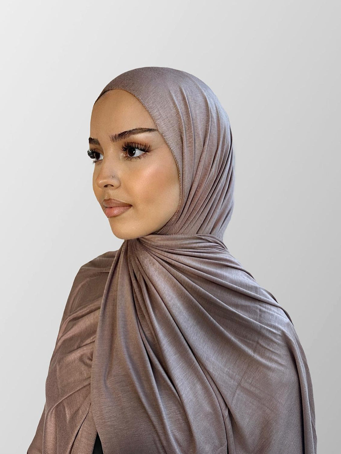 Premium Jersey Hijab Beige